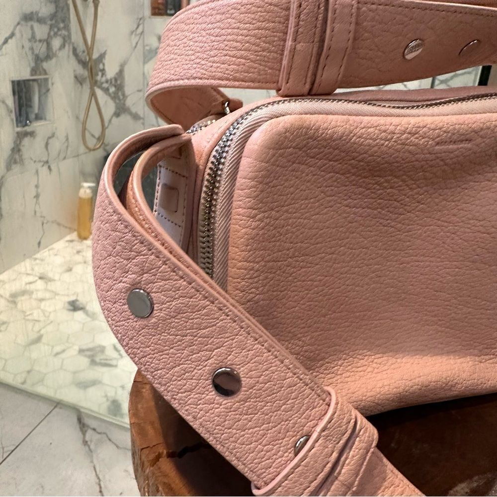 ALLSAINTS Vincent Crossbody Bag In Peach Pink - Picture 10 of 13
